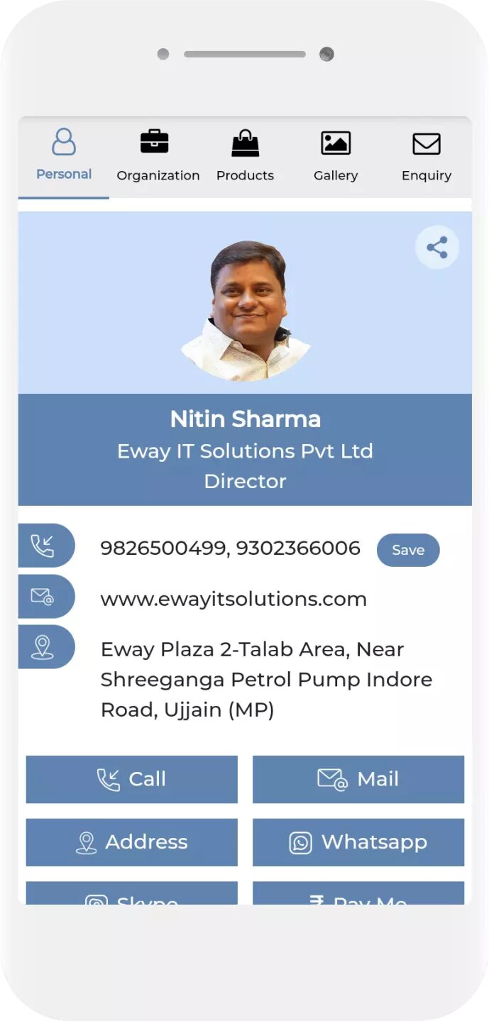 justecard-digital-visiting-card-sample